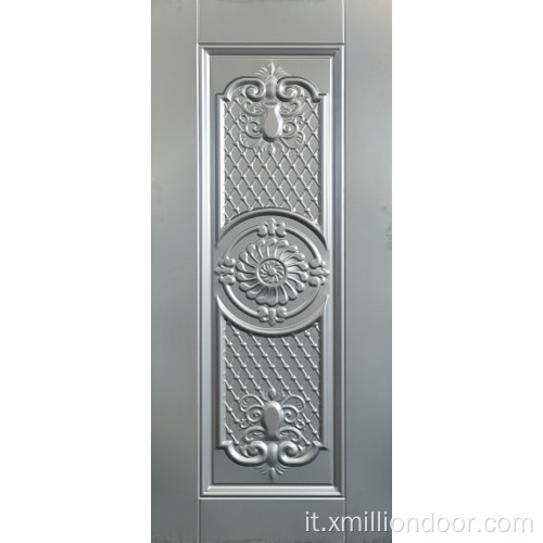 Pannello esterno per porta in metallo laminato